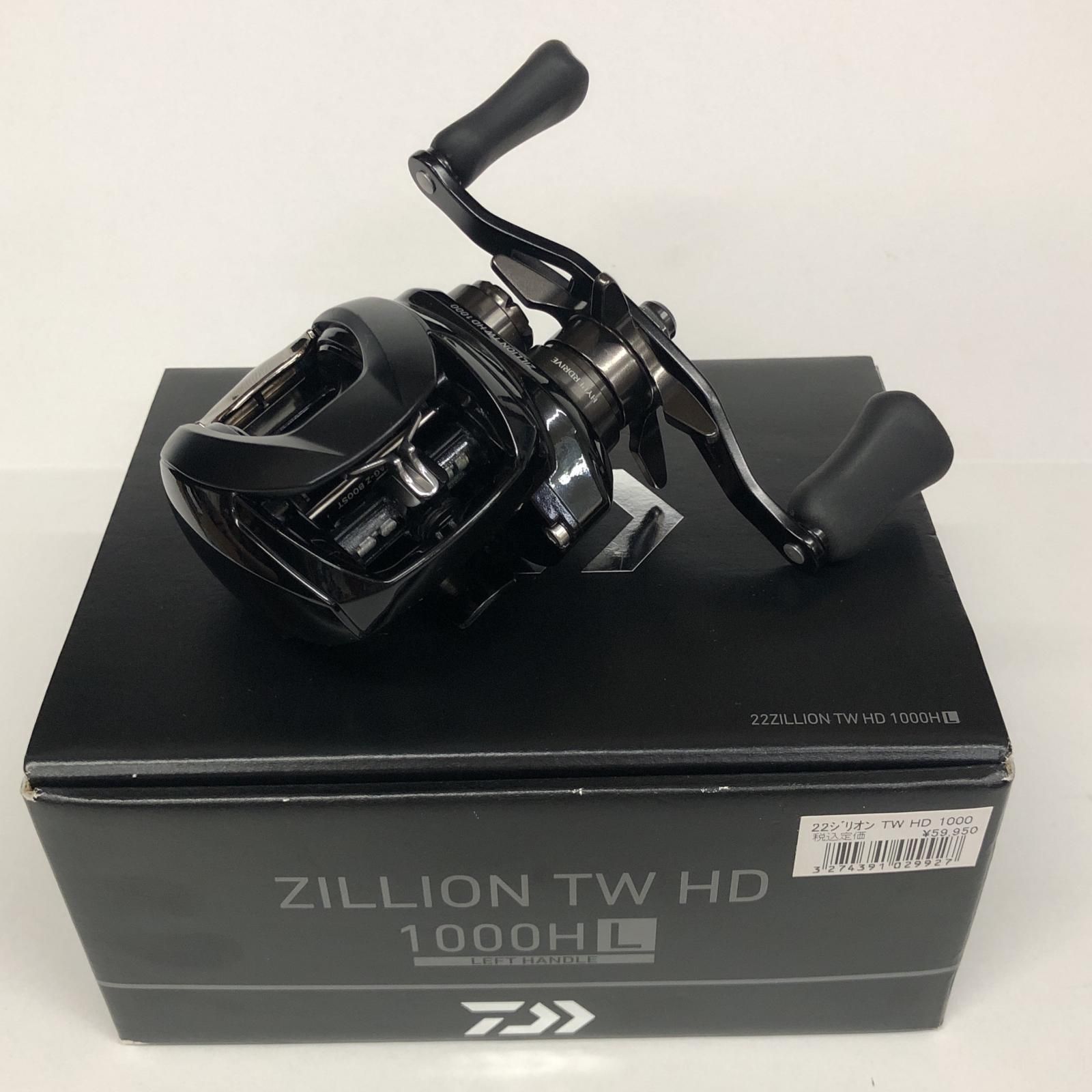 加古川店 Daiwa | ダイワ リール 22ジリオンTWHD 1000HL ベイトリール|左ハンドル 85