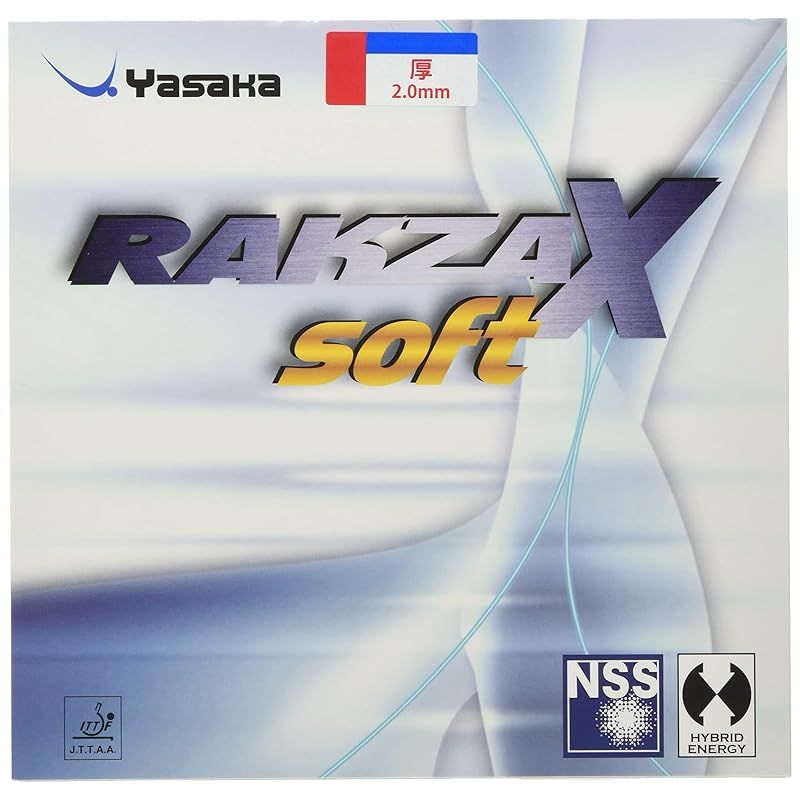 ヤサカ(YASAKA) 卓球用ラバー ラクザ X ソフト B-83 20 厚