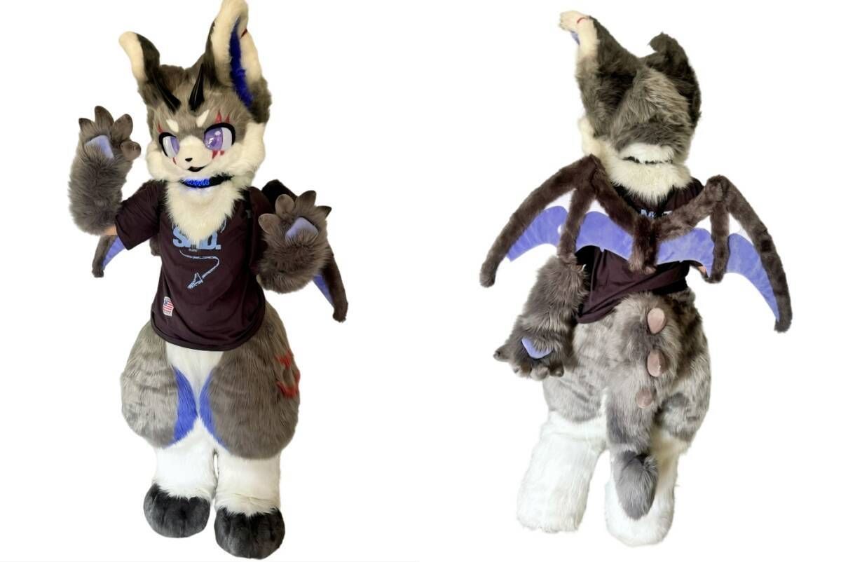 Amazon | [TONGNIAN] 一体型 ケモノ 着ぐるみ fursuit フルスーツ