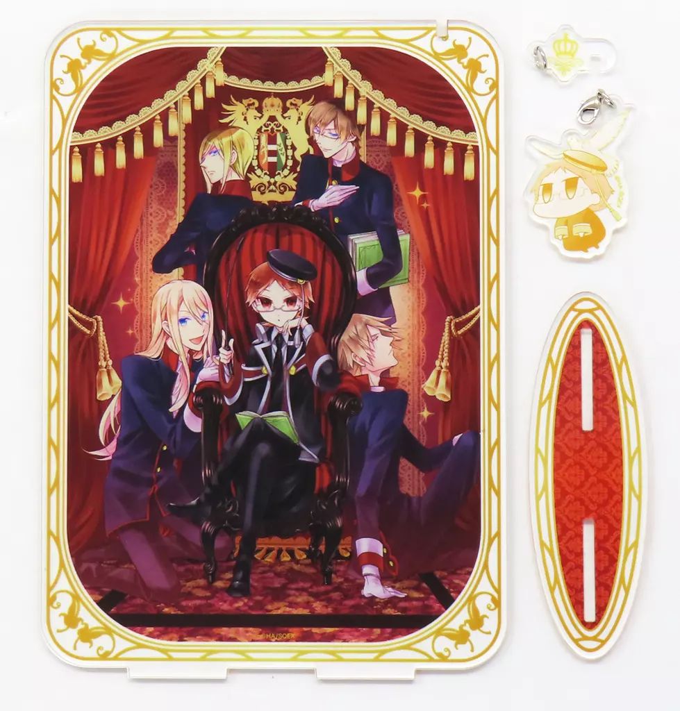 中古】アクリルスタンド・アクリルパネル 集合(5人) チャーム付き