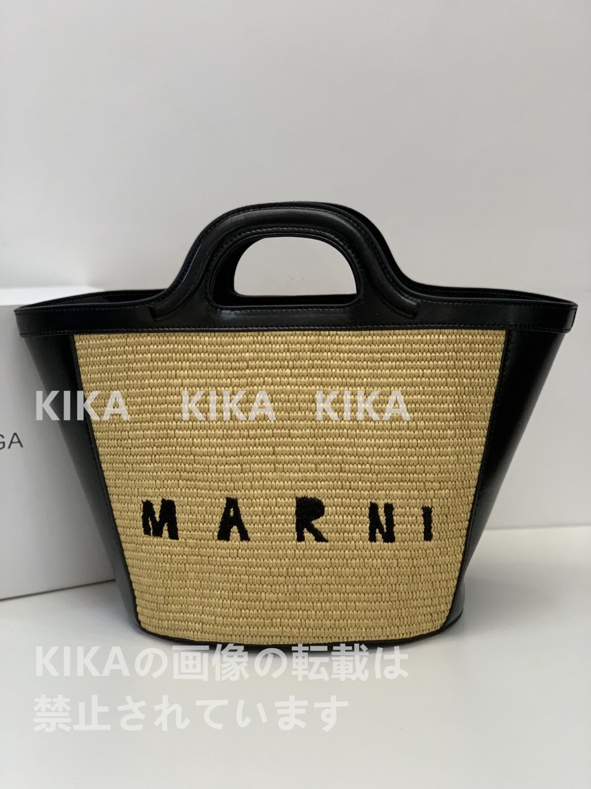 大人気   マルニ   MARNI    バッグ   かごバッグ     ハンドバッグ  35*24*22cm  02