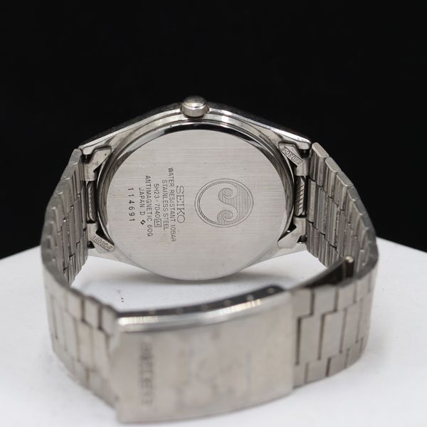 美品　SEIKO セイコー　5h23-7d40　腕時計 ヴィンテージの秀品⭐️SEIKO Chronos】セイコークロノス 5H23