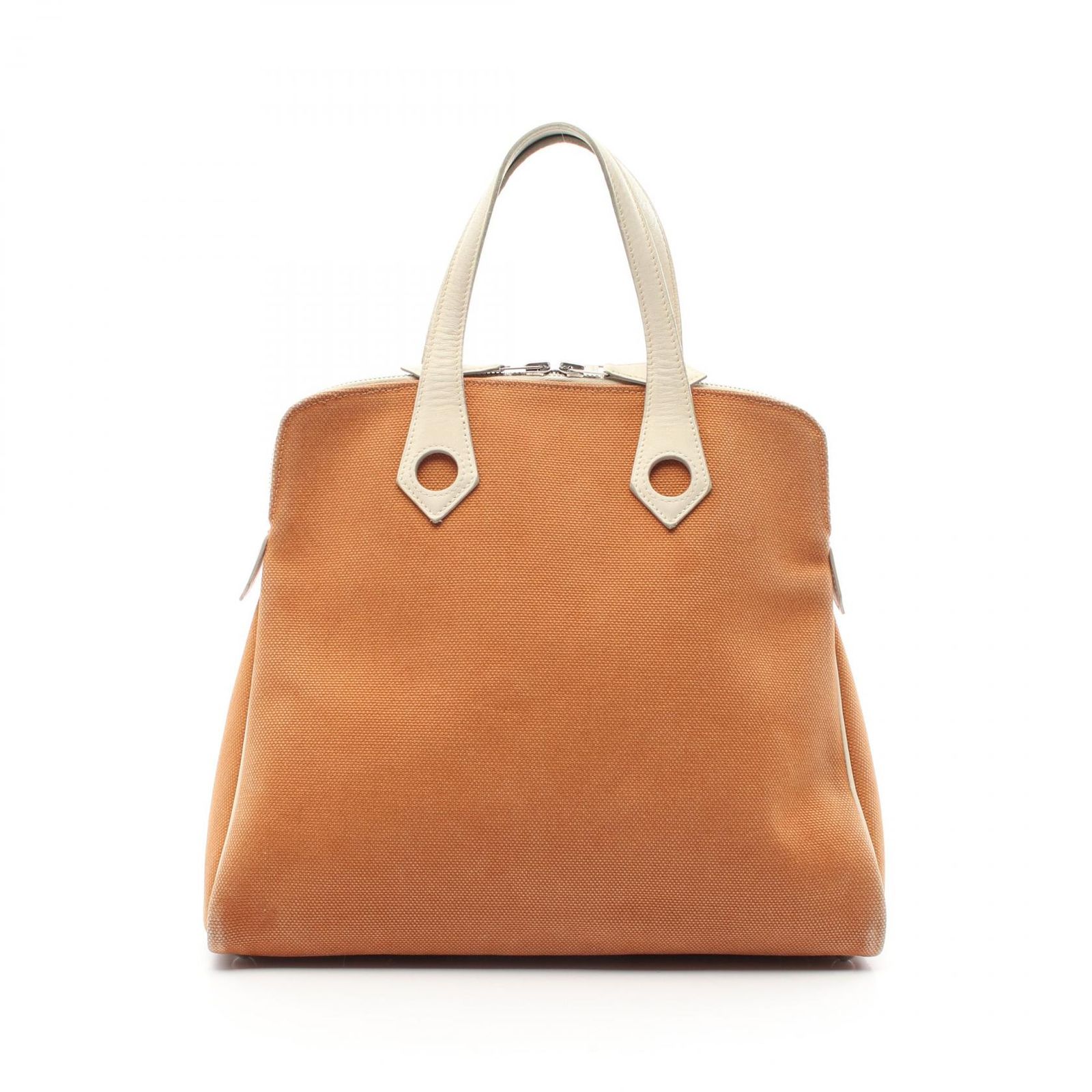 エルメス HERMES ハンドバッグ サック イブーPM ｵﾚﾝｼﾞ/J刻 ブラウン系 