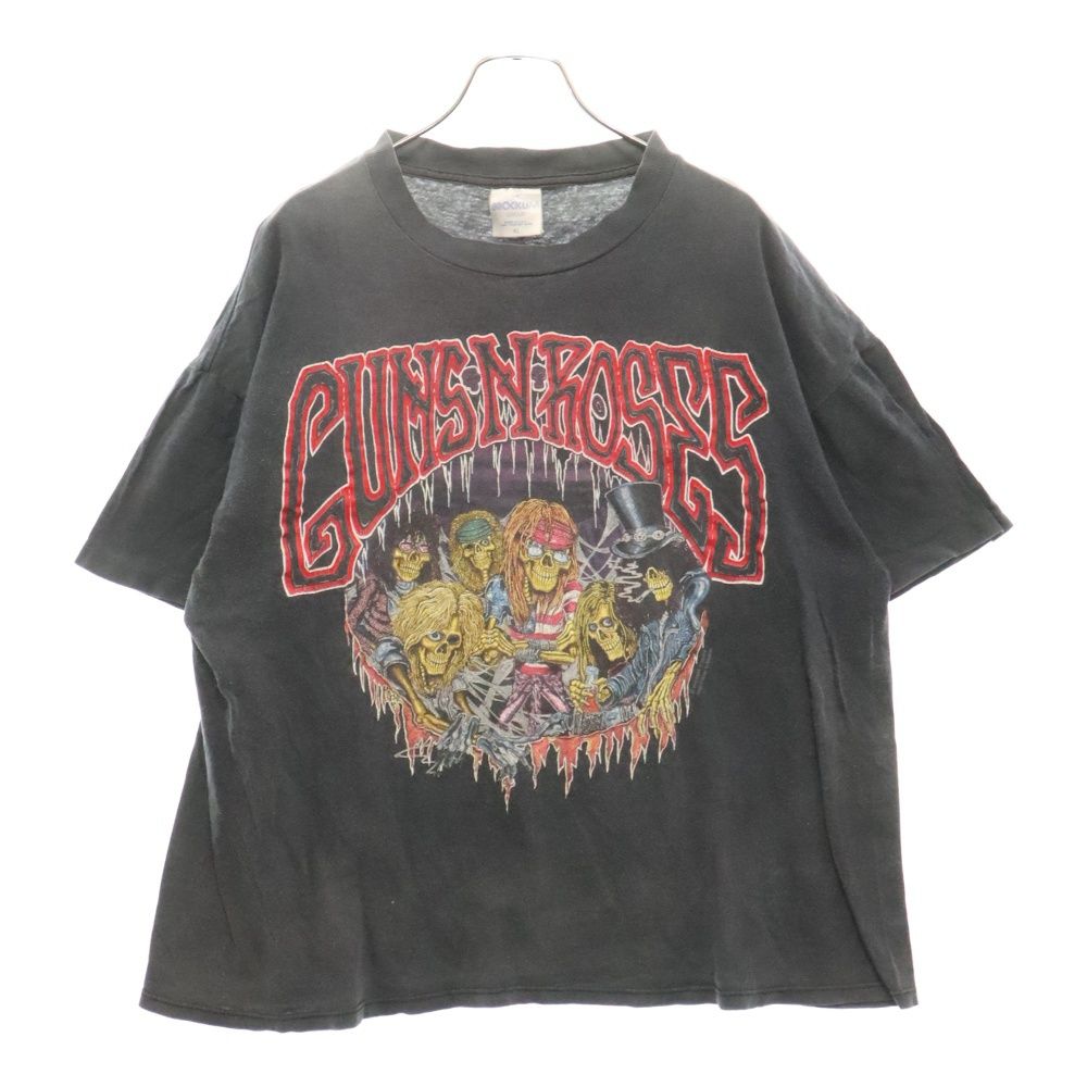 VINTAGE (ヴィンテージ) 90s VINTAGE 93年TOKYO BROCKUMタグ GUNS N' ROSES ガンズアンドローゼス 半袖 Tシャツ ブラック