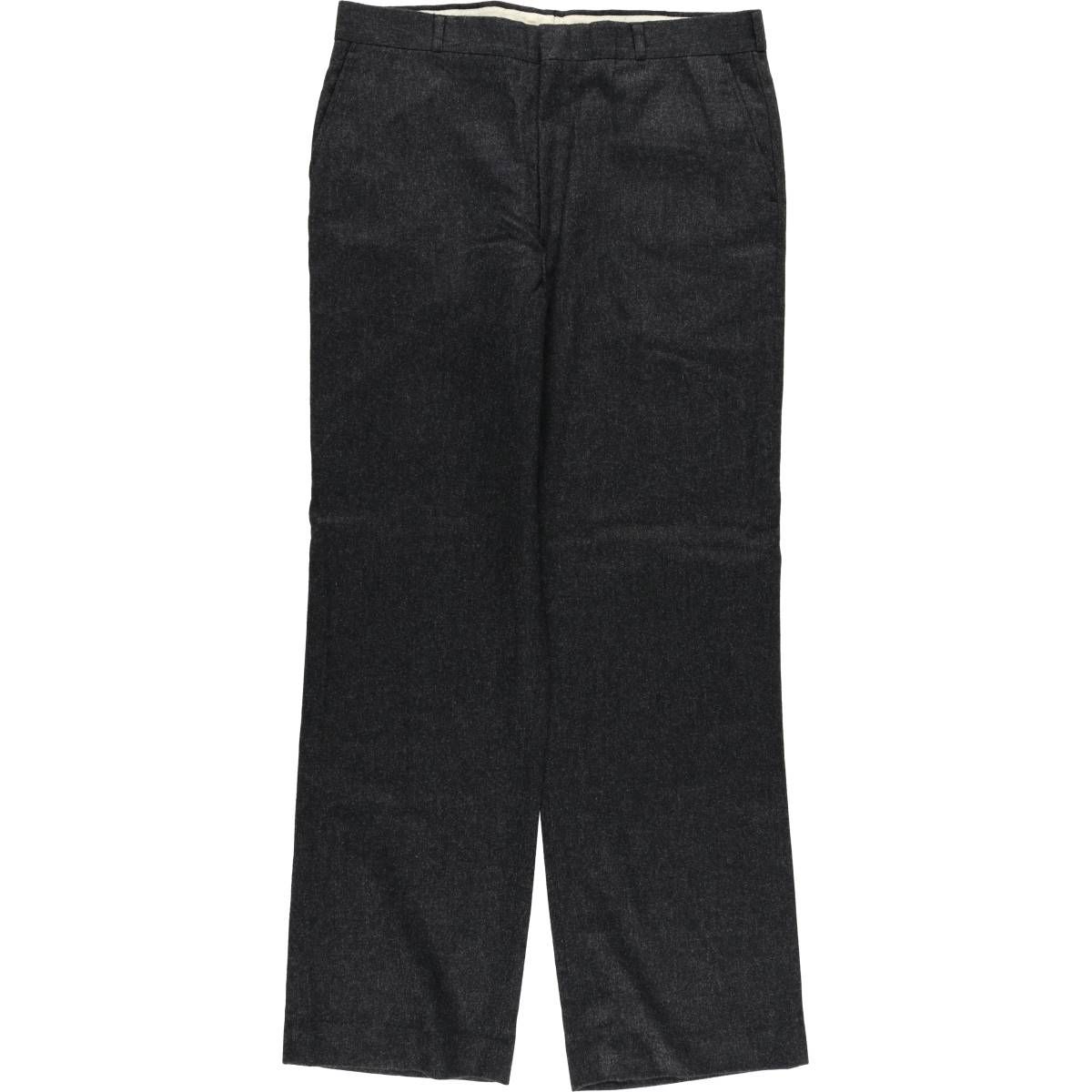 古着 BASKIN AMERICAN TROUSERS スラックスパンツ メンズw36相当 ヴィンテージ|eaa584106