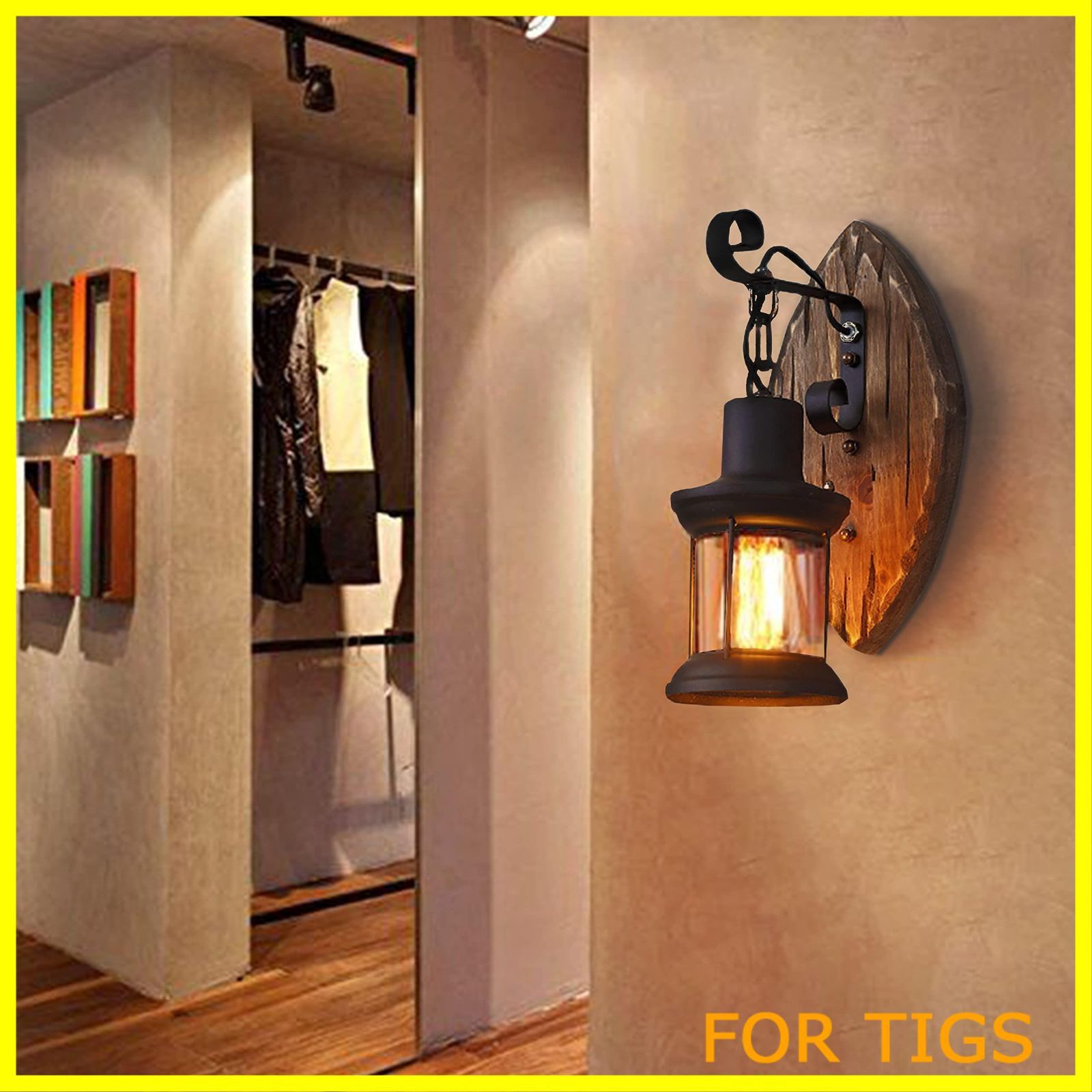 在庫処分】Wannu ブラケットライト ランタン型 玄関灯 工業系 レトロ風