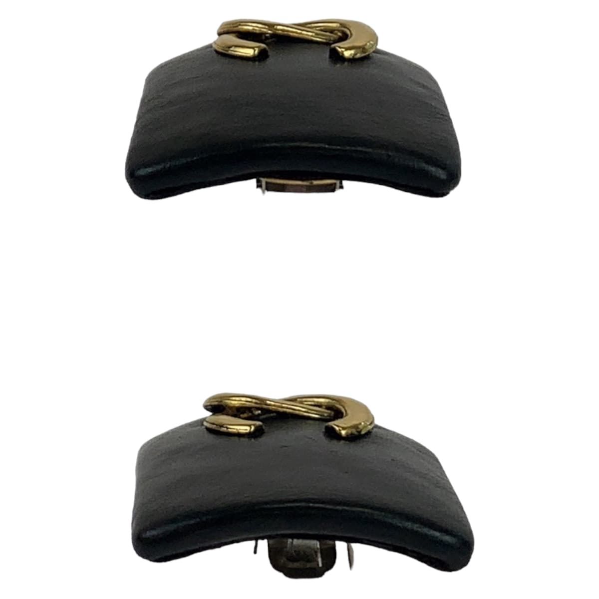 CHANEL シャネル ココマーク ブラック 黒 ゴールド金具 