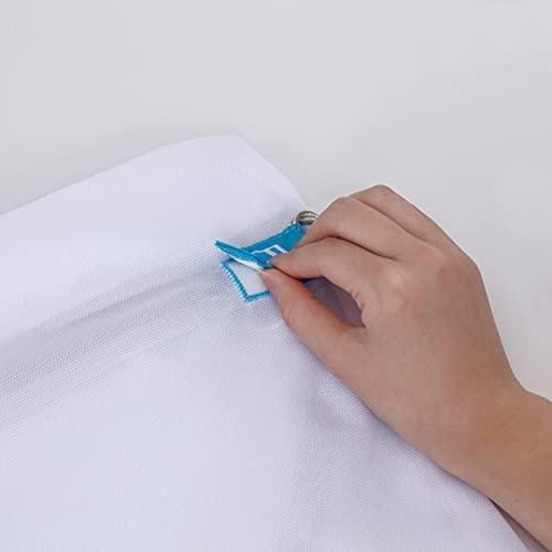 東和産業 洗濯ネット ホワイト 50×60cm ファスナーがひらかない 角型 大 22363