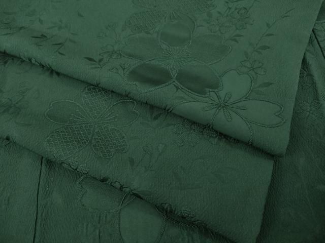 平和屋着物●豪華振袖　舞花地紋　天鵞絨色　やまと誂製　正絹　逸品　AABB5447ck 平和屋着物○豪華振袖 舞花地紋 天鵞絨色 やまと誂製 正絹 逸品 AABB5447ck