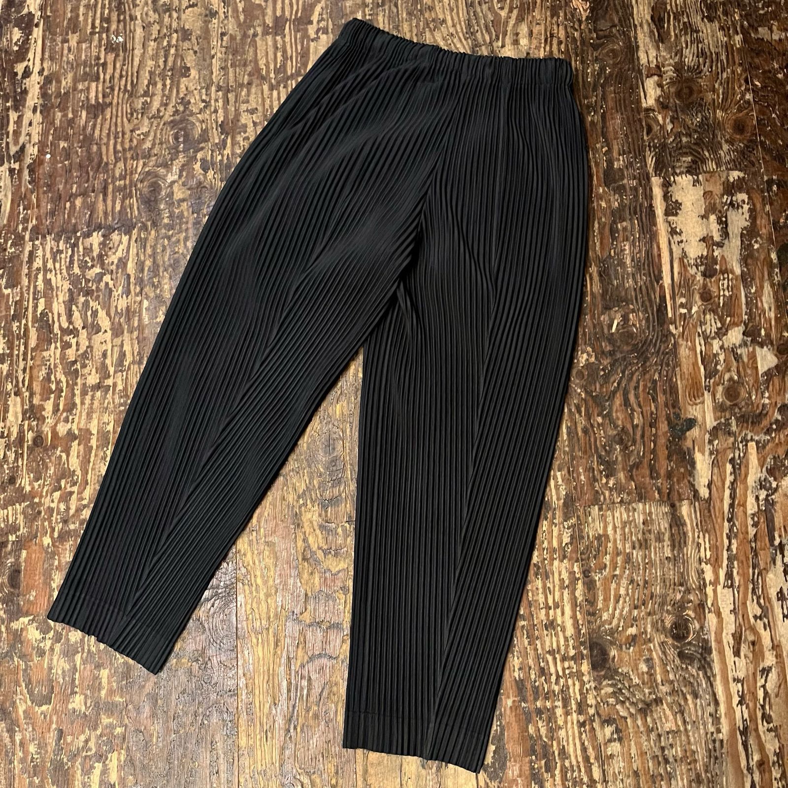 HOMME PLISSE オムプリッセ　23AW HP31JF124 ブラック HOMME PLISSE ISSEY MIYAKE(オムプリッセイッセイミヤケ) 21SS 3/4