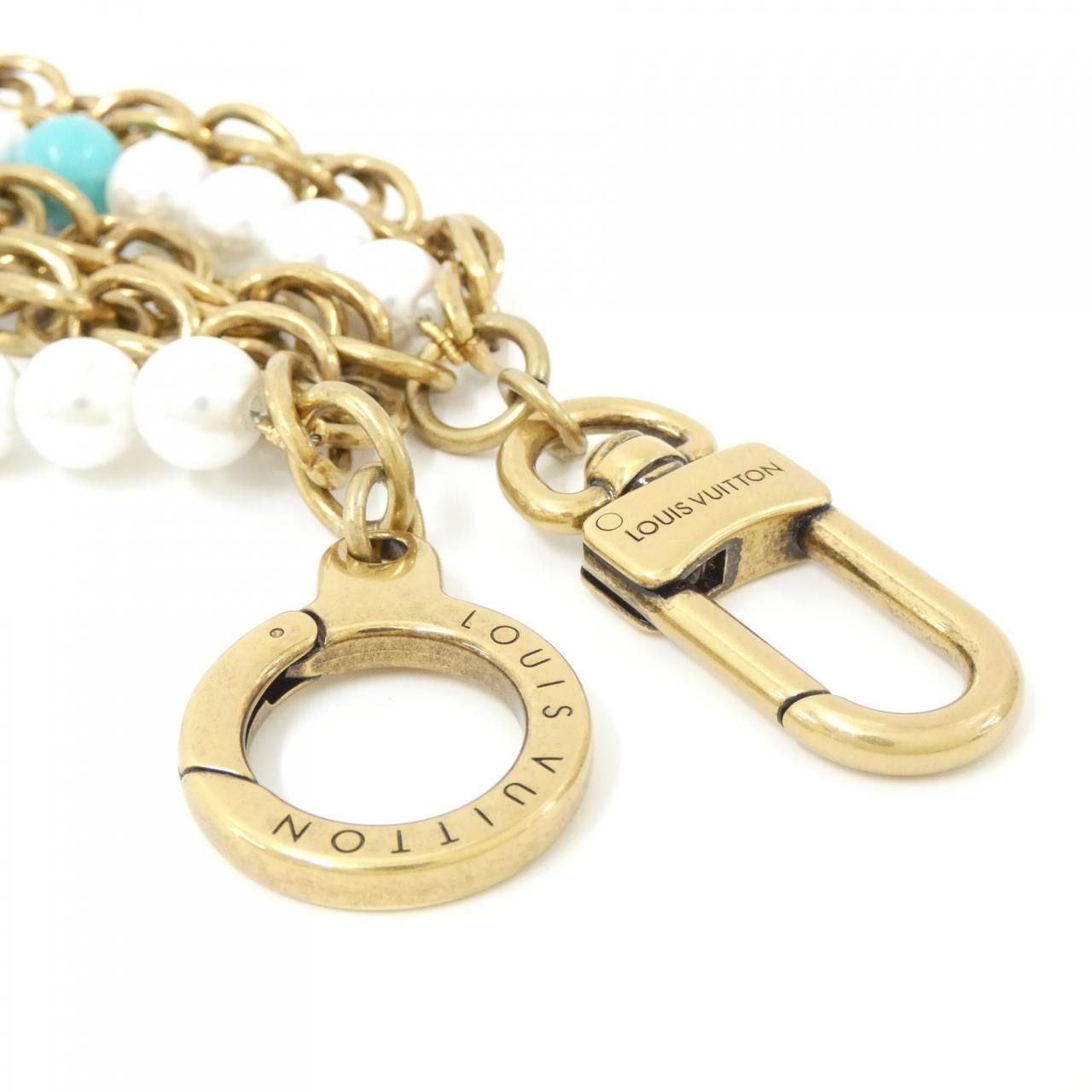 ルイヴィトン バッグ チャーム チェーン ターコイズロデオ M02097 ルイ