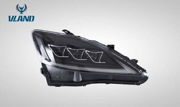 レクサスIS20系流れるウインカーLEDヘッドライト