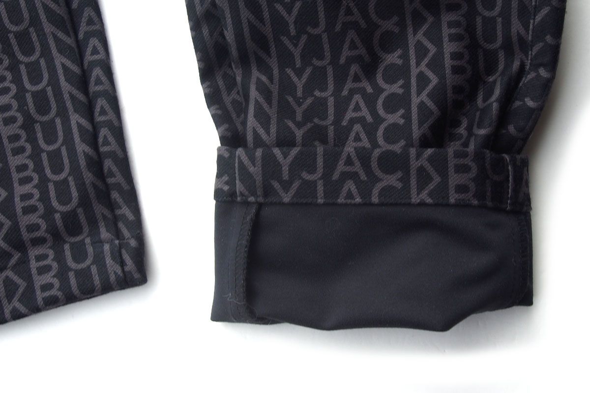 BUNNY｜防風ツイルロングパンツ｜レディースゴルフウェア｜1｜ブラック