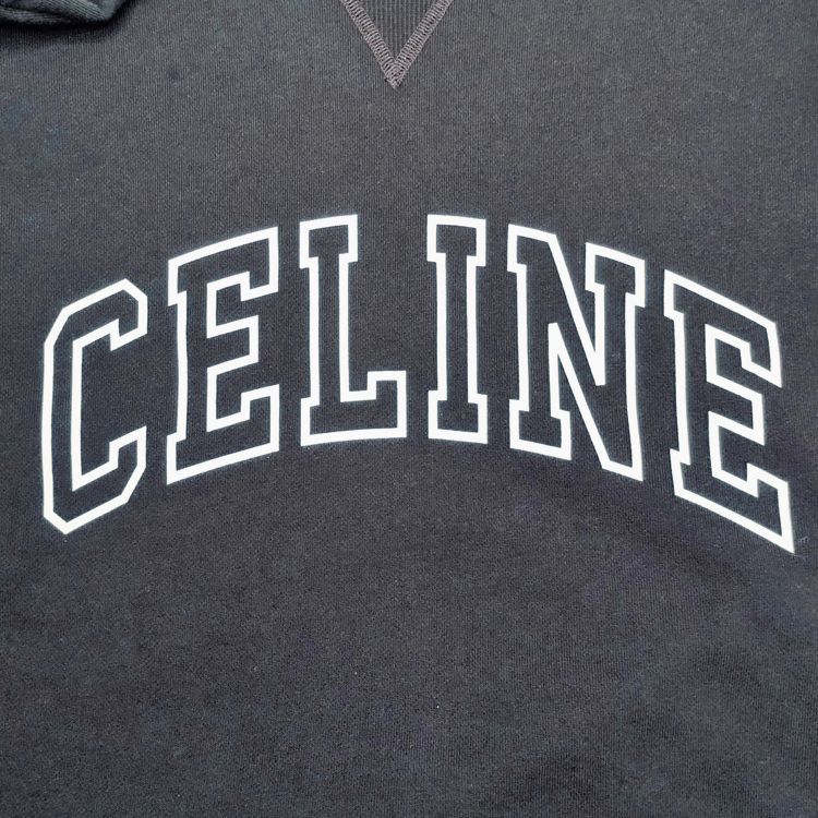 CELINE セリーヌ ルーズ スウェットシャツ size=M コットン