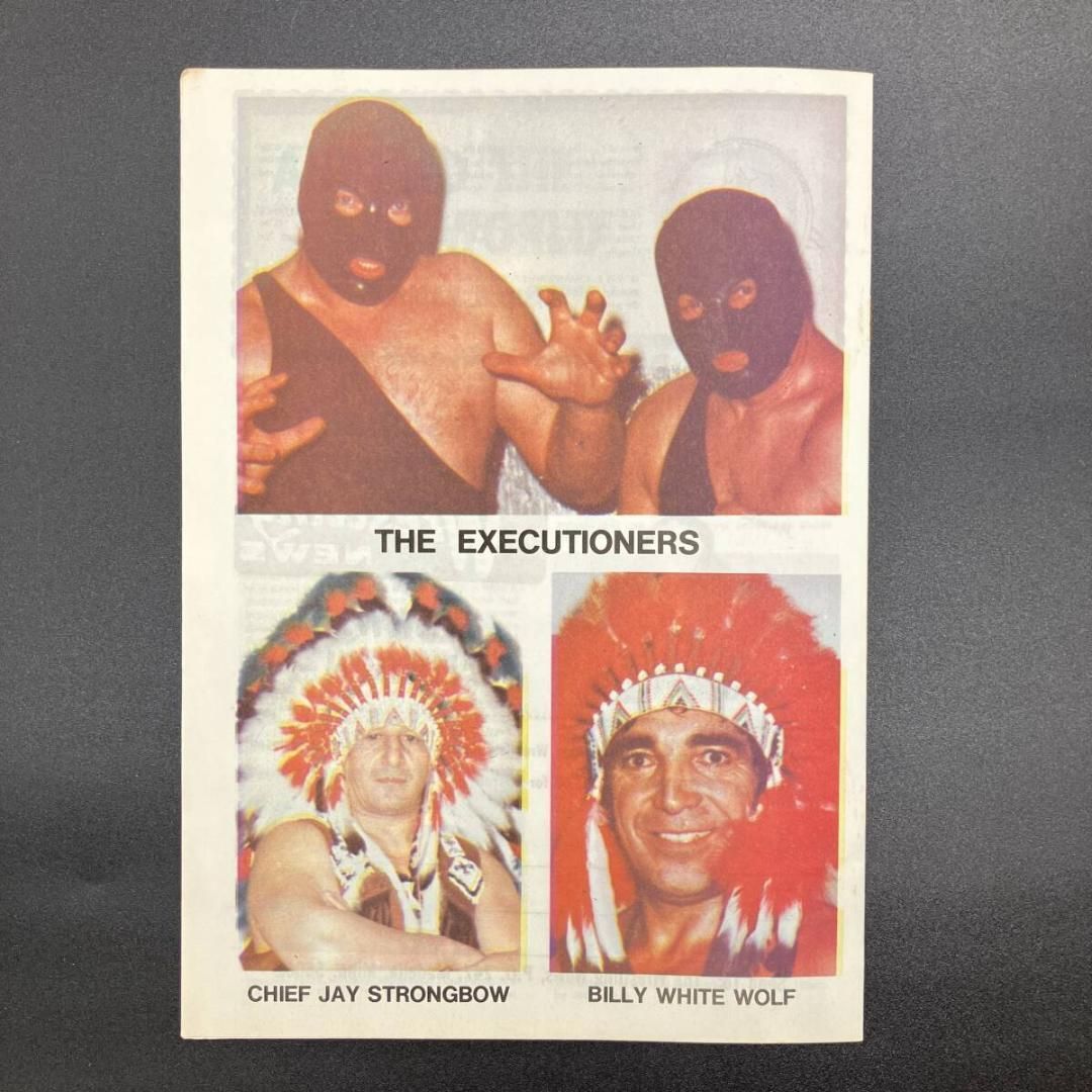 モハメド アリvsアントニオ猪木 異種格闘技選手権 海外版 当時ものプログラム プロレス 1976年 70年代 POP_KOS