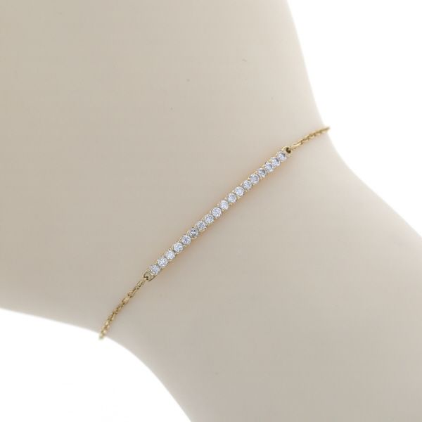 オレフィーチェ ブレスレット セレナ K18 K18/Pt「サファイア ヌード