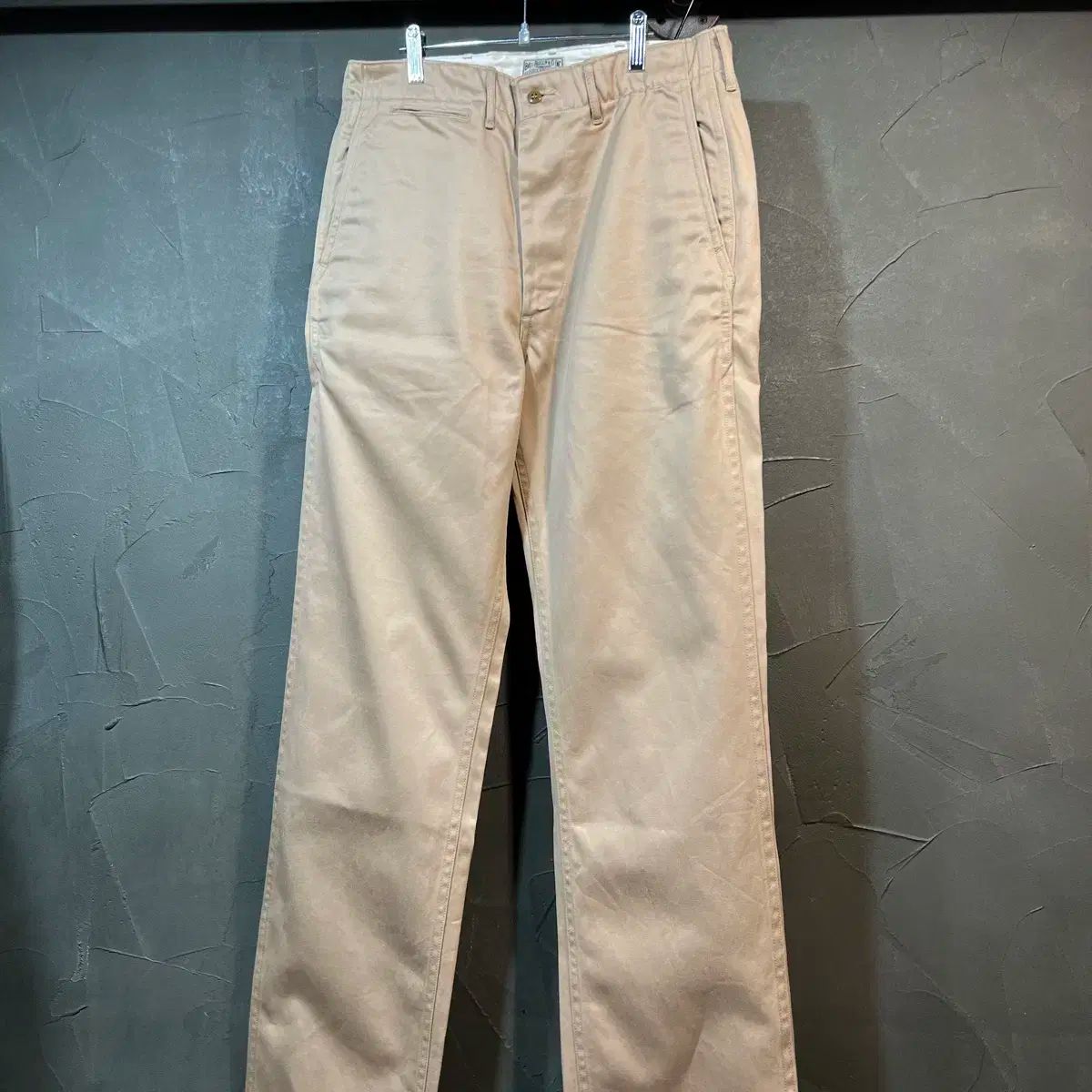 32 34 BUZZ RICKSON S バズリクソンズ Buzz Rickson ベージュ チノパンツ