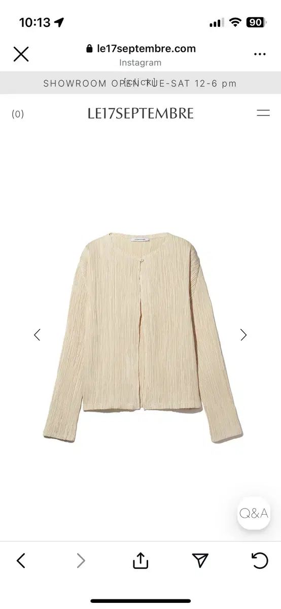 le17septembre pleats cardigan プリーツカーディガン