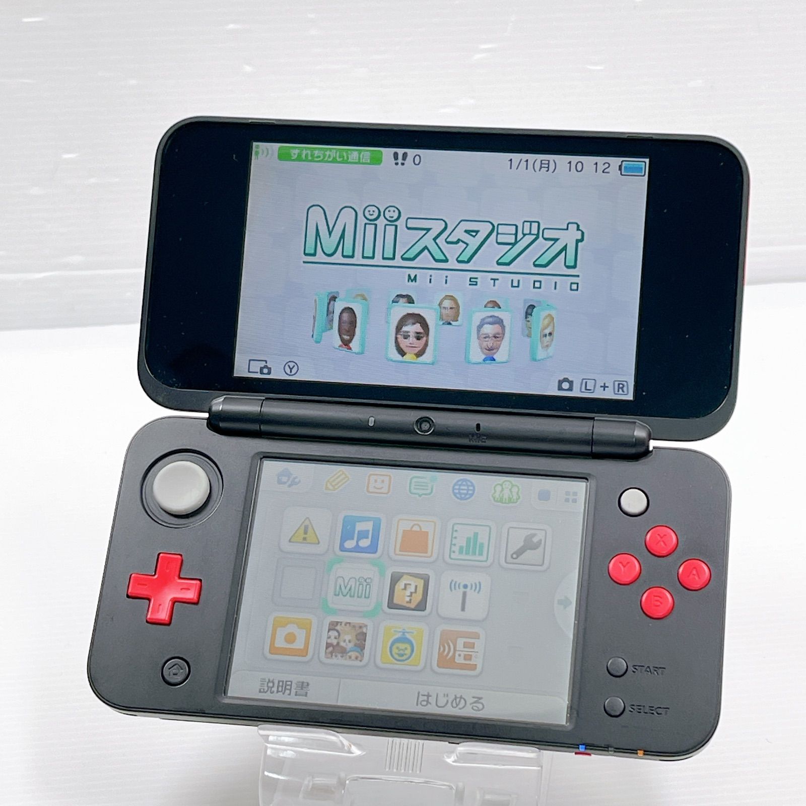 ★未使用★極美品Newニンテンドー2DS LL マリオカート7パック生産終了　訳 New ニンテンドー 2DS LL マリオカート7パック 画面傷なし 良品