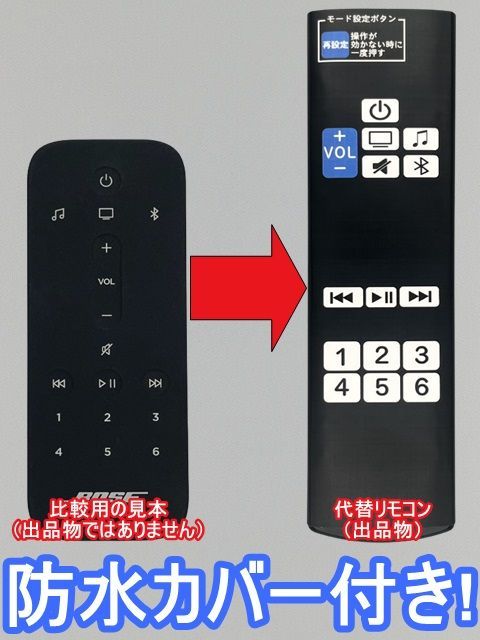 Bose Smart Soundbar 500 / 700 用 リモコン Amazon.co.jp: Bose Soundbar ユニバーサルリモコン - Bose
