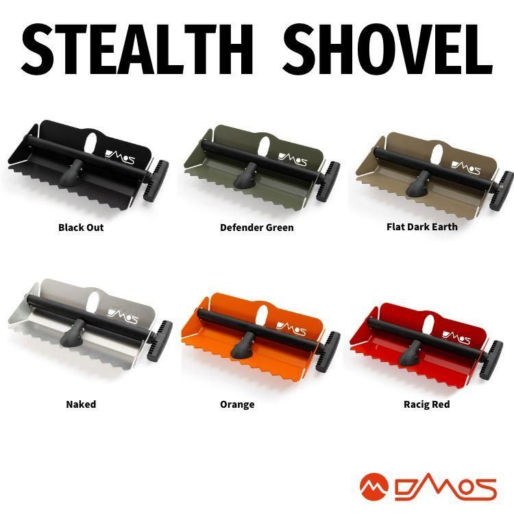 DMOS ディモス THE STEALTH SHOVEL ステルスシャベル ブラック シェイパー