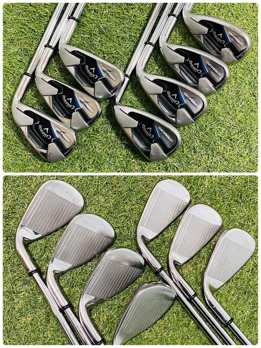 ブルー】初心者向け キャロウェイ ウォーバード メンズゴルフセット 10