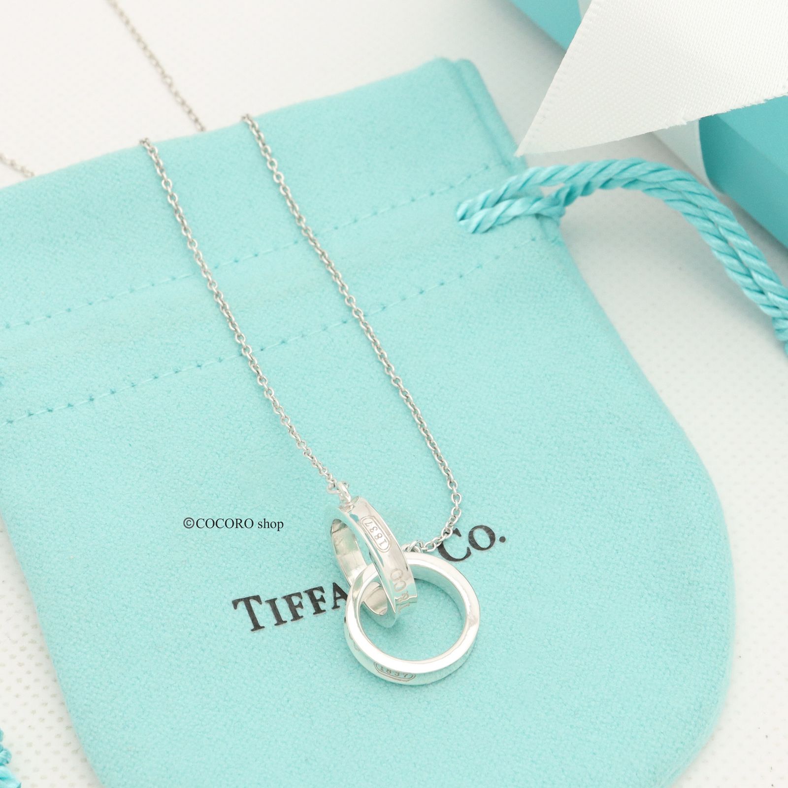 ティファニー TIFFANY&Co. インターロッキング サークル ネックレス 