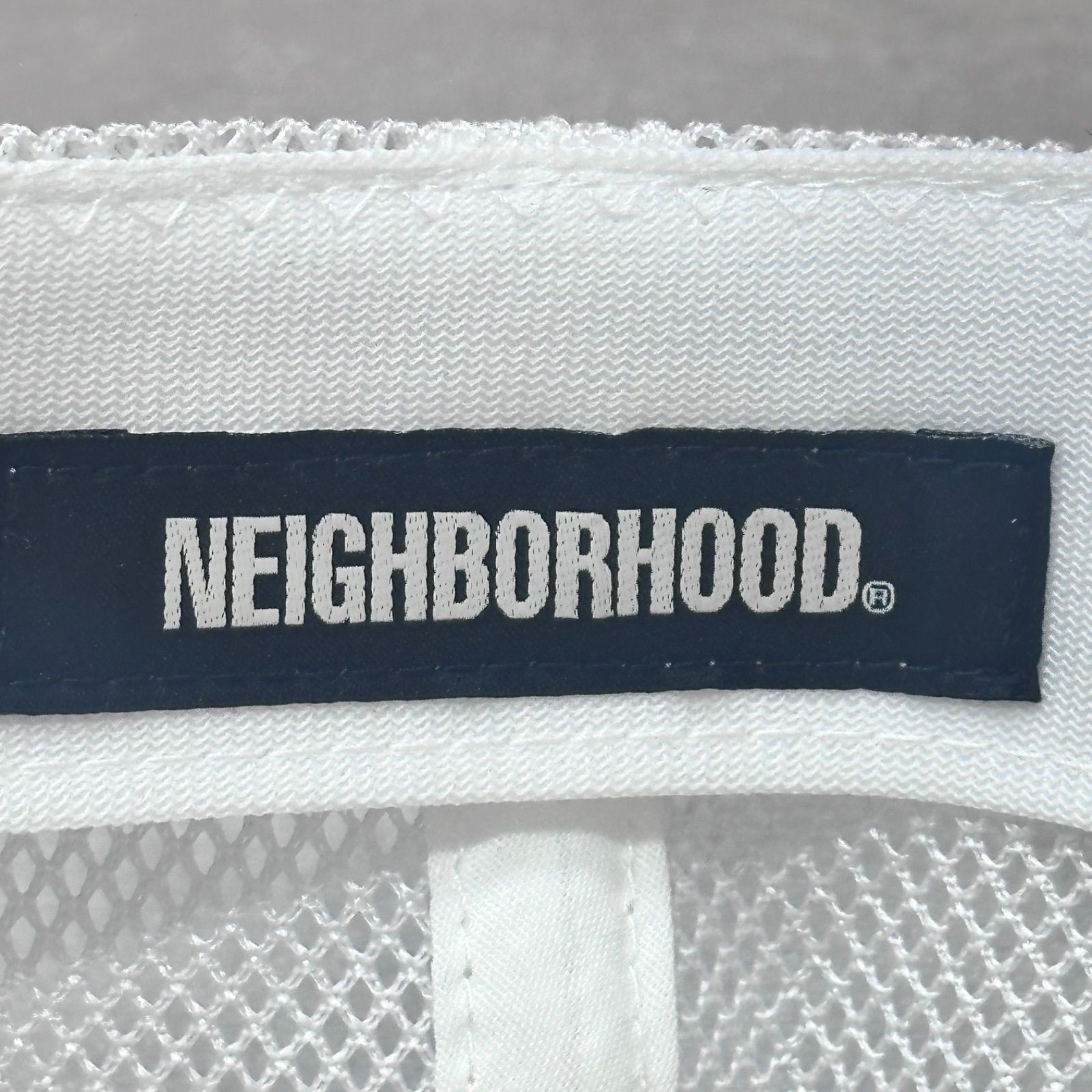 NEIGHBORHOOD 24SS NHXDR WOO.MESH CAP ロゴ プリント メッシュ