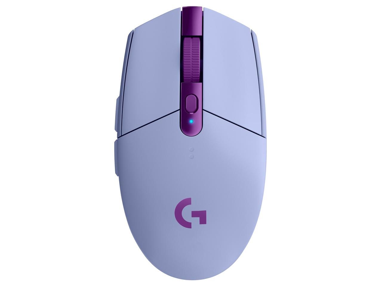 【新品・4営業日で発送】LOGICOOL ロジクール G304LC ゲーミング マウス G304 LIGHTSPEED ライラック G304-LC 光学式 ／無線(ワイヤレス) ／6ボタン ／USB 