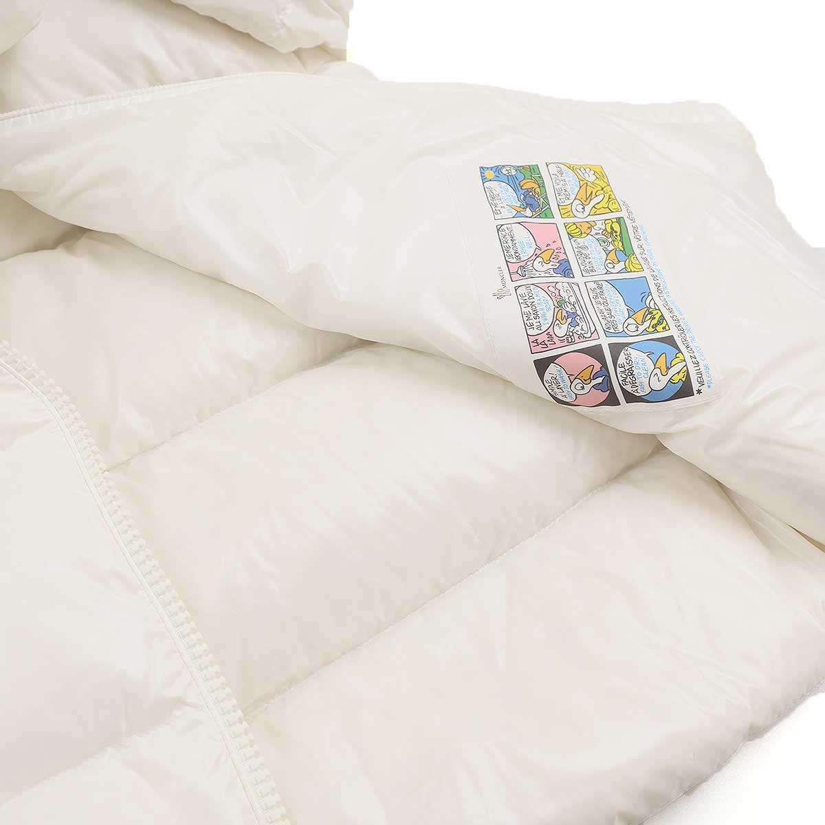 MONCLER モンクレール LAICHE ファーダウンジャケット ホワイト 00