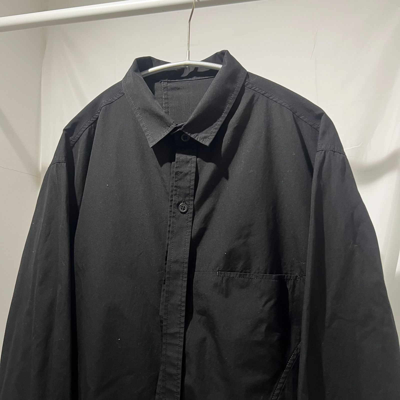 ヨウジヤマモト アシメトリーロングシャツ ヨウジヤマモト