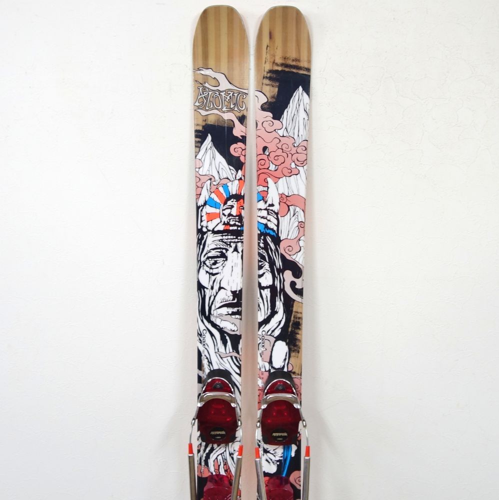 ケーツー K2 テレマーク スキー BACKOUT 168cm ビンディング Rottefell COBRA コブラR8 登山 アウトドア ケーツー K2 テレマーク スキー BACKOUT 168cm ビンディング