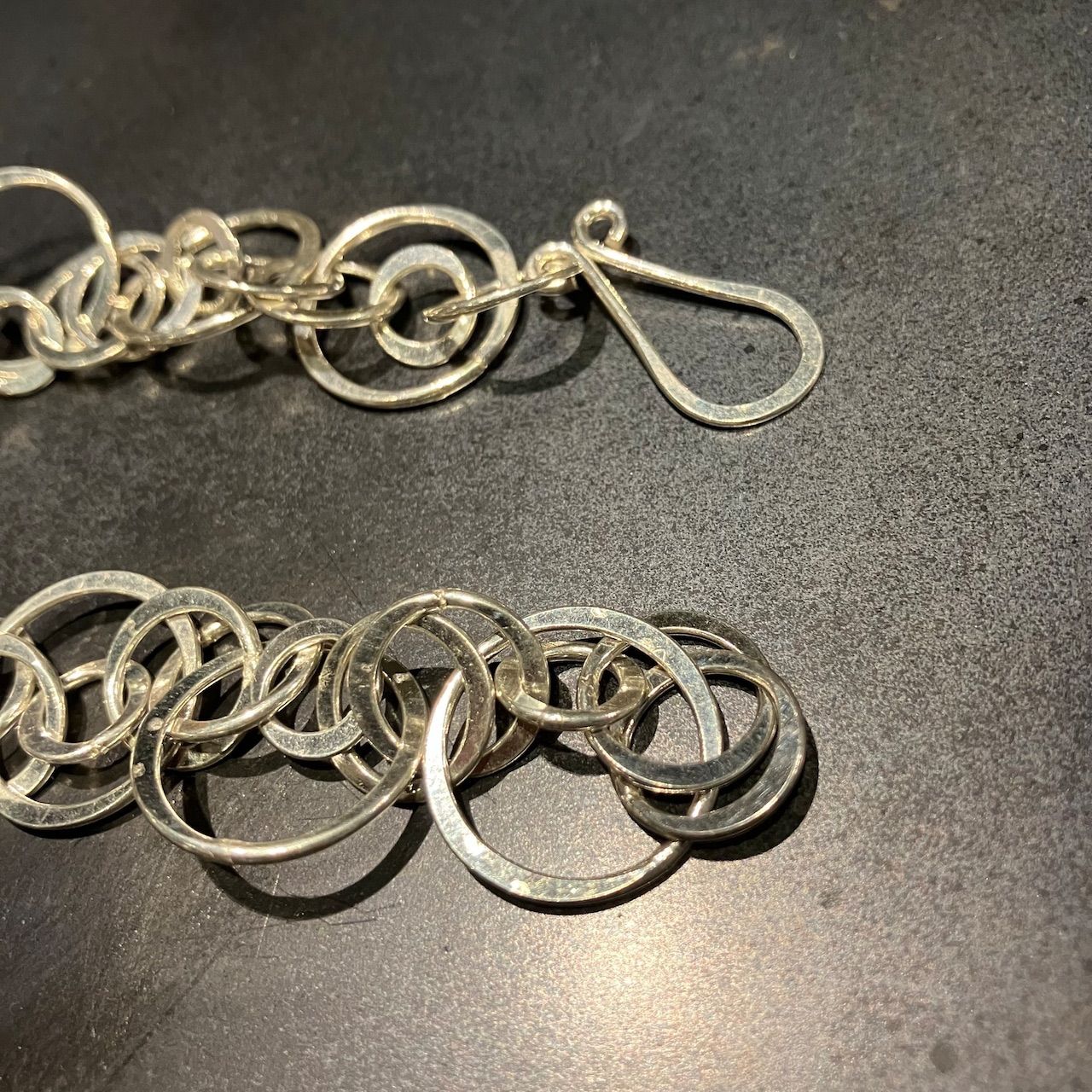 SILVER925 RANDOM CIRCLE DESIGN BRACELET/シルバー/ブレスレット