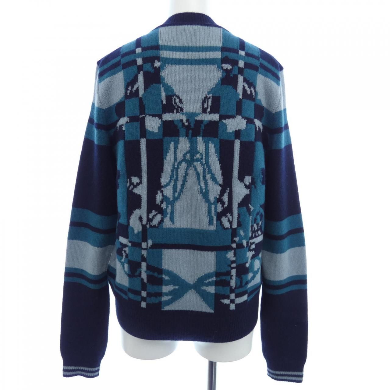 エルメス HERMES BRIDES DE GALA TARTAN カーディガン