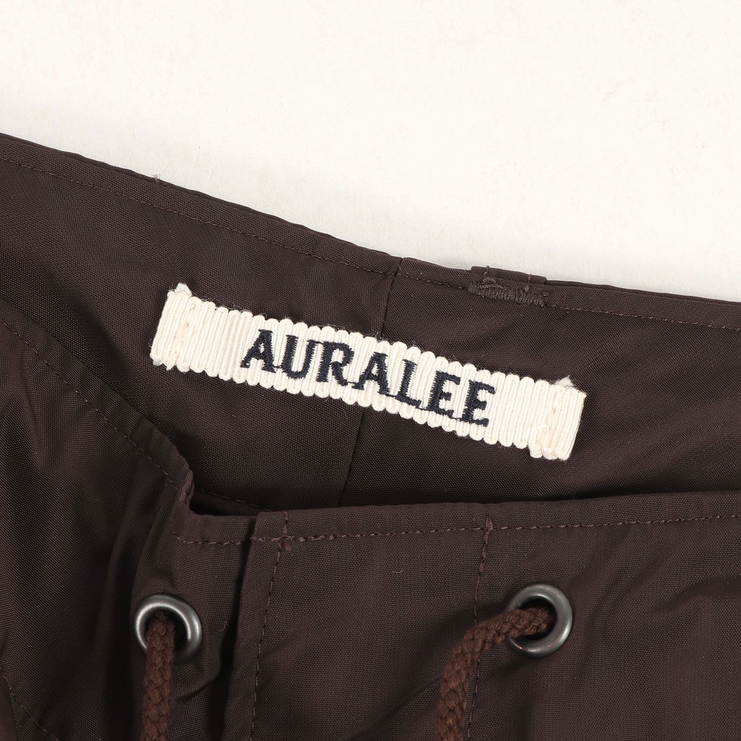 新品 AURALEE オーラリー パンツ サイズ:3 ドローストリング ライト 