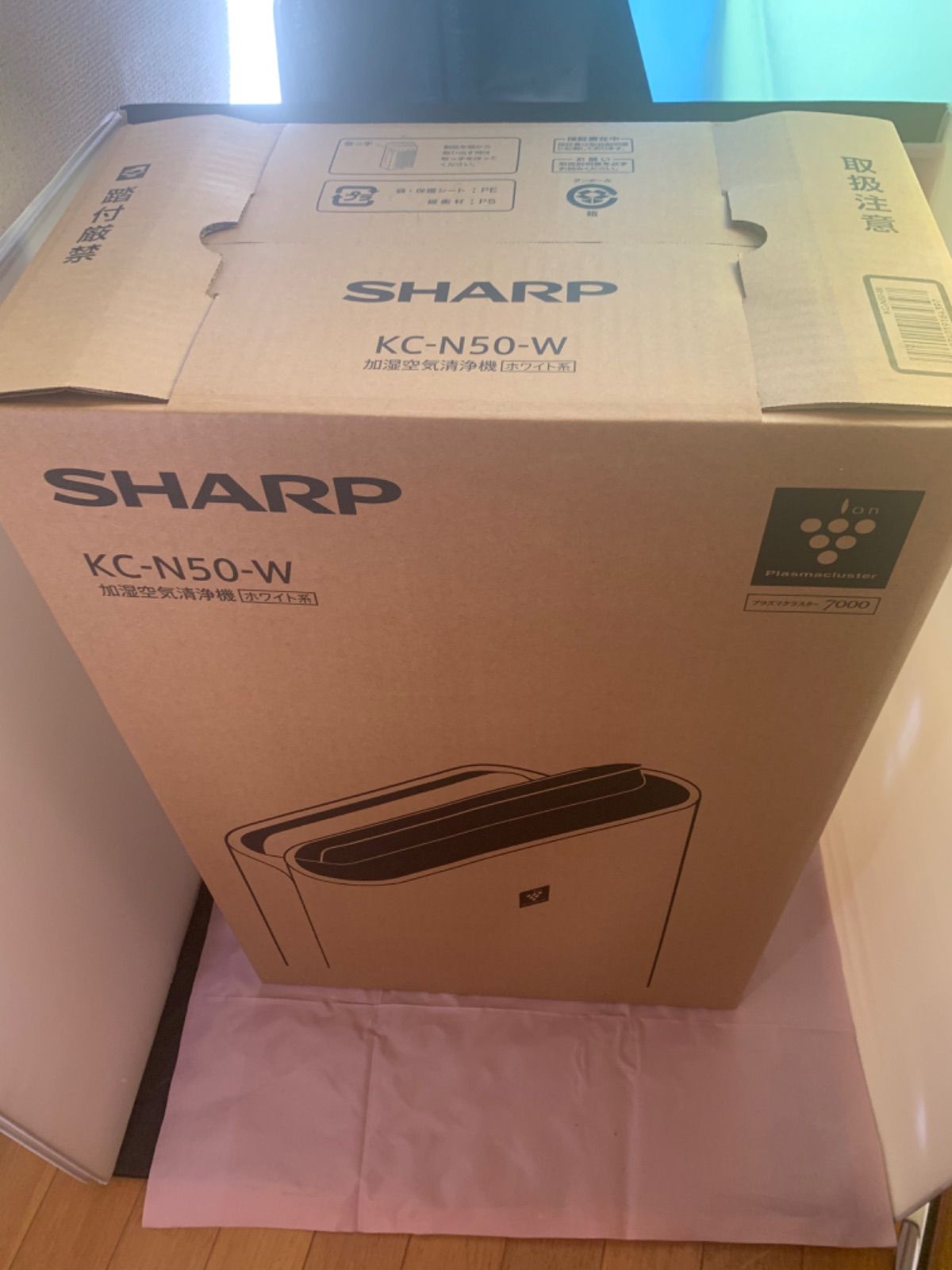 SHARP シャープ 加湿空気清浄機 KC-N50-W 【公式通販】