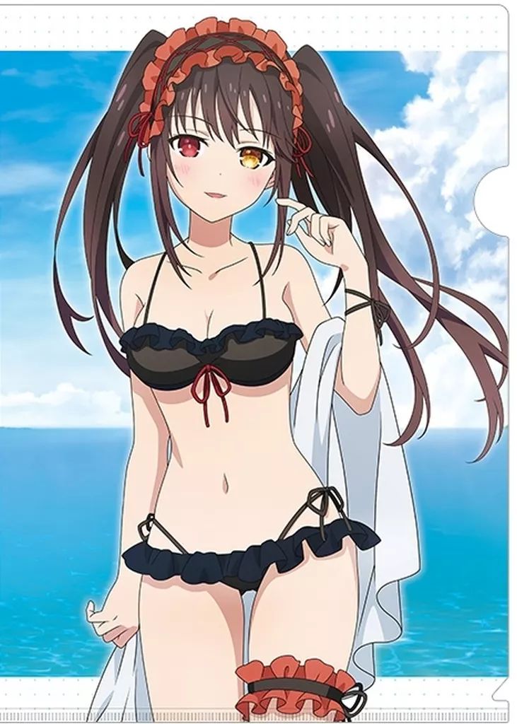 デート・ア・ライブⅣ 描き下ろし クリアファイルセット 水着 ver. デート・ア・ライブIV 狂三たちの描き下ろし “水着 Ver.” グッズ