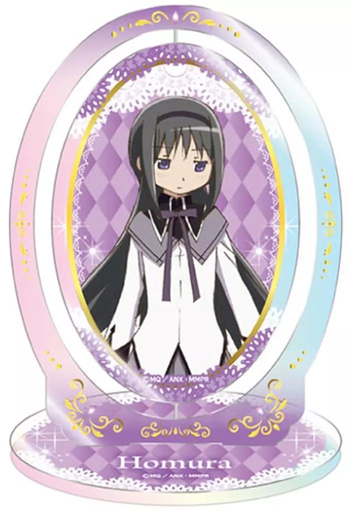 雑貨　暁美ほむら(ハワイアン) アクリルスタンドパネル 「劇場版 魔法少女まどか☆マギカ[新編]叛逆の物語」 C88 ローソン国際展示場駅前店限定 中古】アクリルスタンド・アクリルパネル 暁美ほむら(ハワイアン