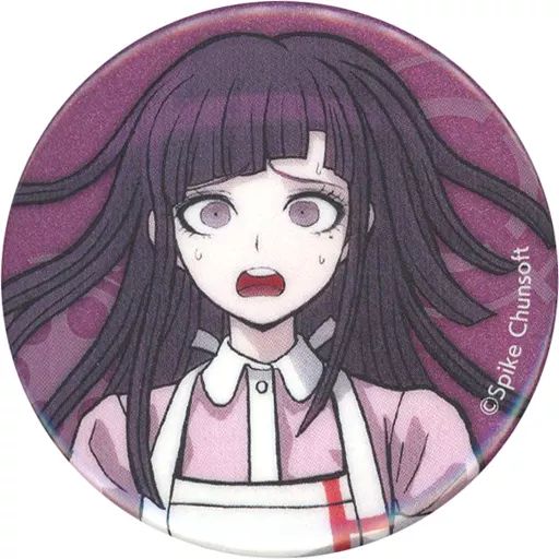 ダンガンロンパ アニメイト オンラインくじ グリッター 缶バッジ 罪木蜜柑 中古】バッジ・ピンズ 罪木蜜柑 グリッター缶バッジ 「くじ
