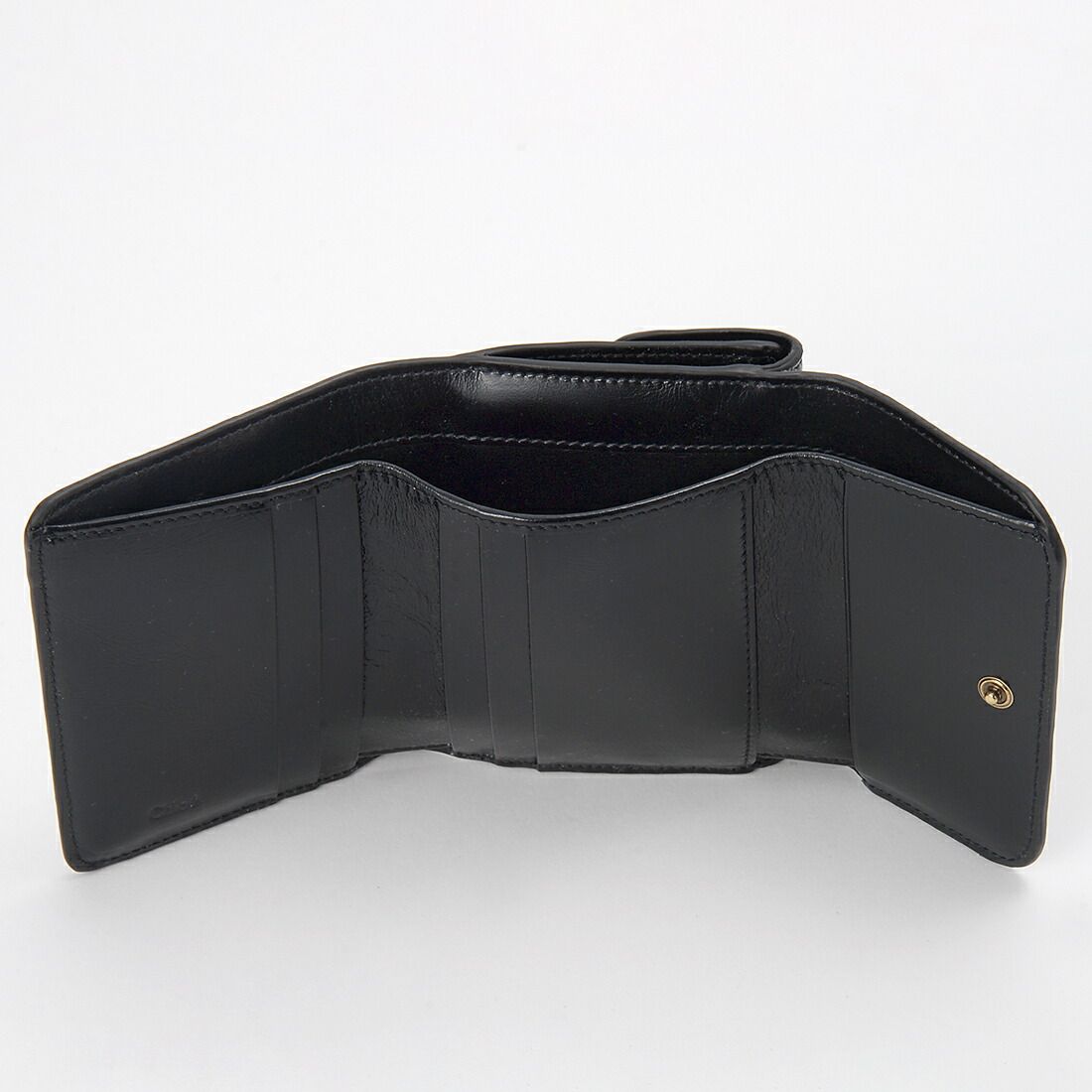 Chloe クロエ 三つ折り財布 レディース ブラック C24WP448O16 001