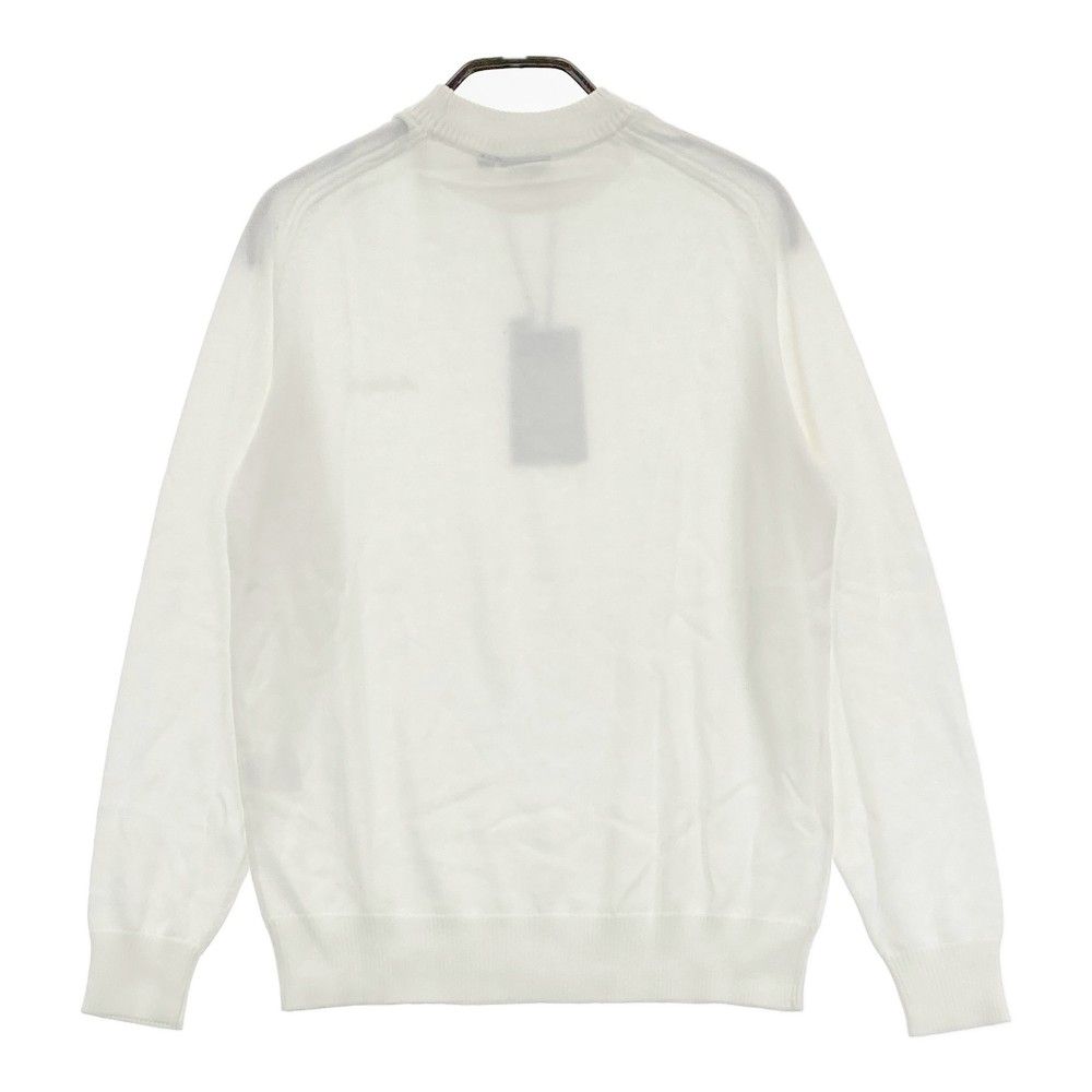 サイズ：6 MUTA MARINE ムータマリン ニットセーター ロゴ ホワイト系