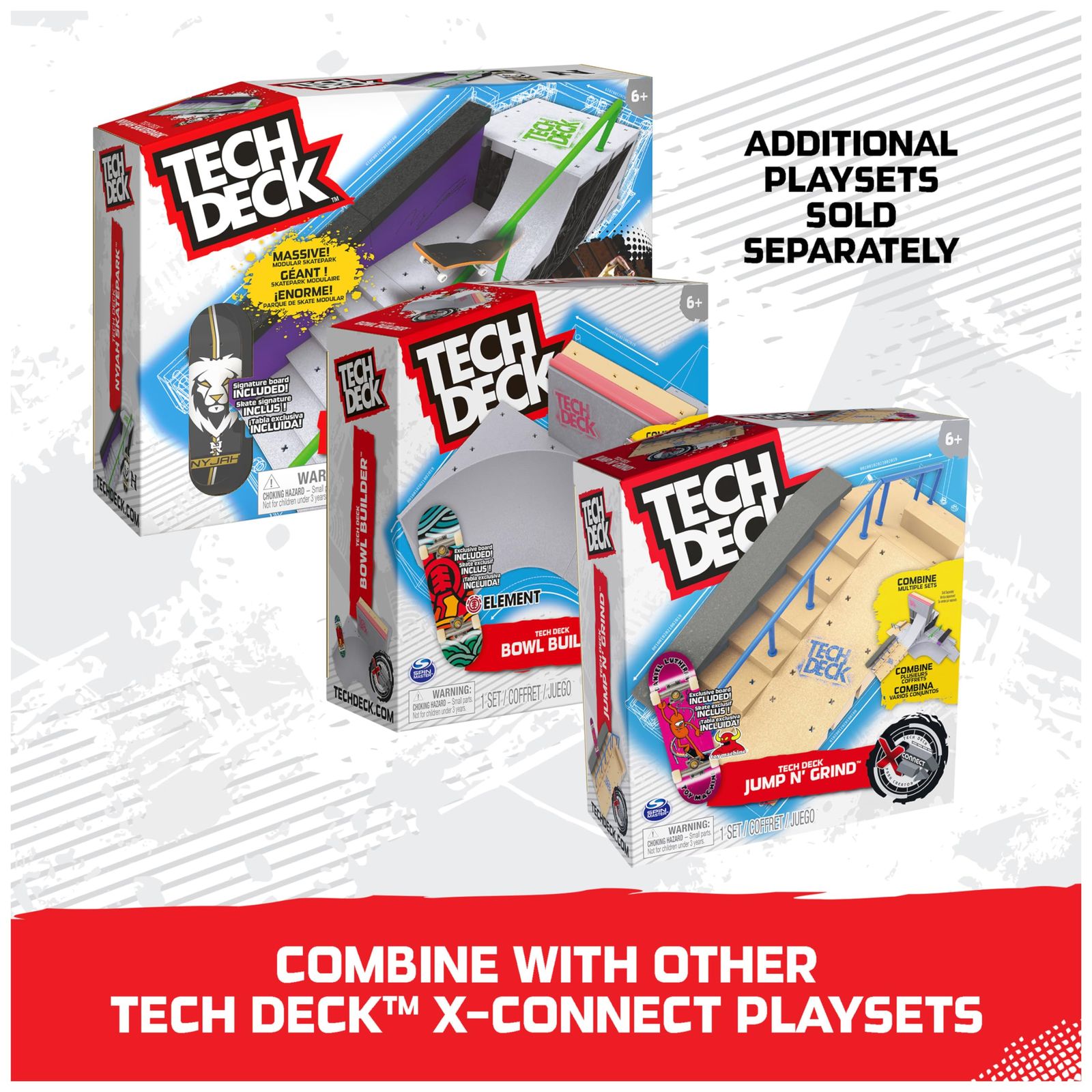 TECH DECK(テックデッキ) Jump N' Grind X-Connect Park Creator