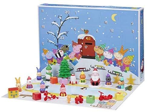 【値下げ　英語絵本】ペッパピッグ Peppa Pig アドベントカレンダー PeppaPig ペッパピッグ アドベントカレンダー フィギュア付 クリスマス