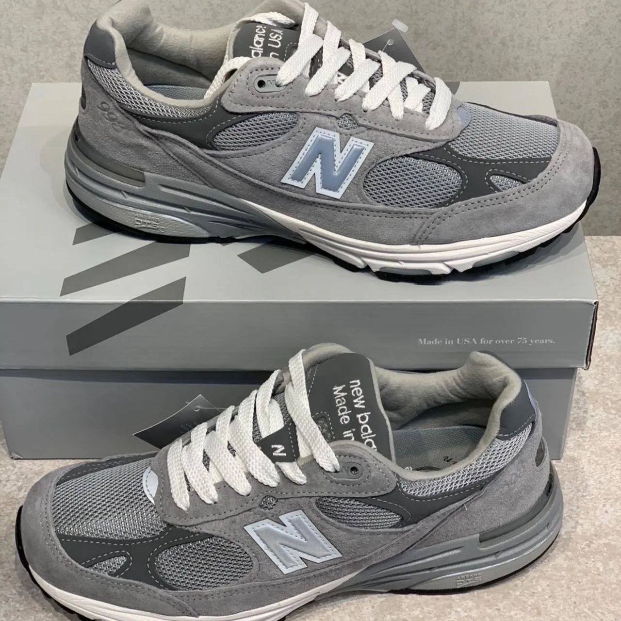 New Balance MR 993 GR GRAY ニューバランス グレー 24.5cm