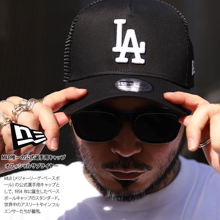 ニューエラ NEW ERA キャップ メッシュキャップ ドジャース