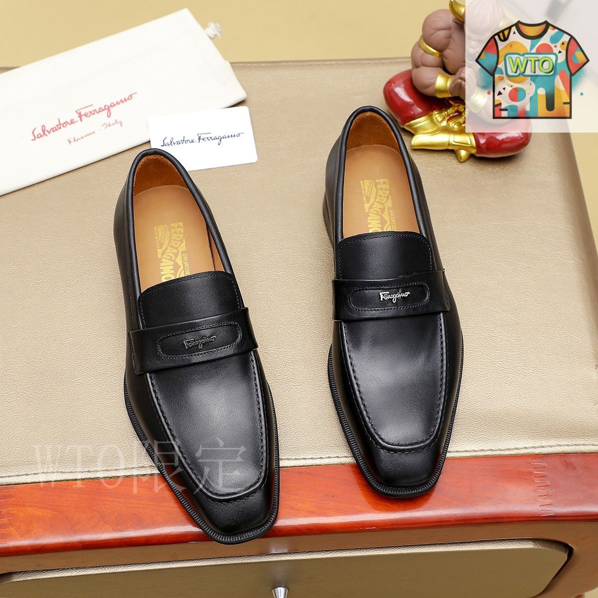 フェラガモのメンズシューズ Ferragamo フェラガモ メンズ ビジネス シューズ14-3 - メルカリ