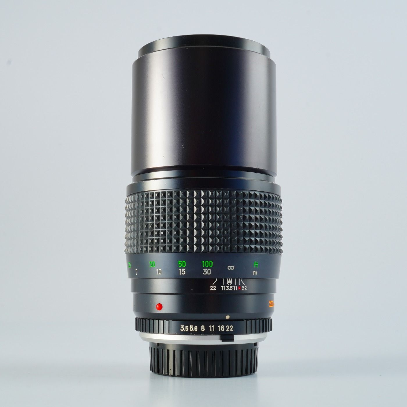 並品] MINOLTA（ミノルタ）MC TELE ROKKOR PF 100mm F2（60232）
