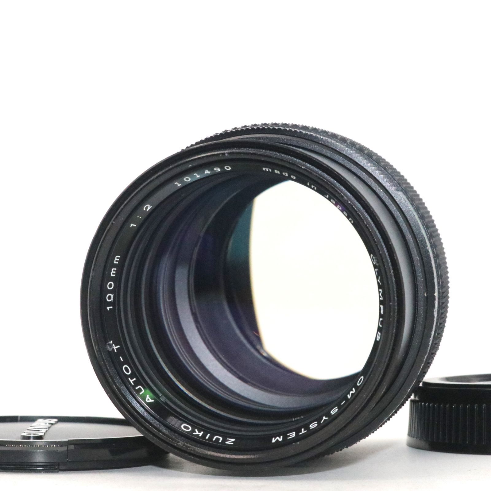 レア 光学美品 OLYMPUS OM SYSTEM Zuiko Auto-T 100mm f/2 テレフォト