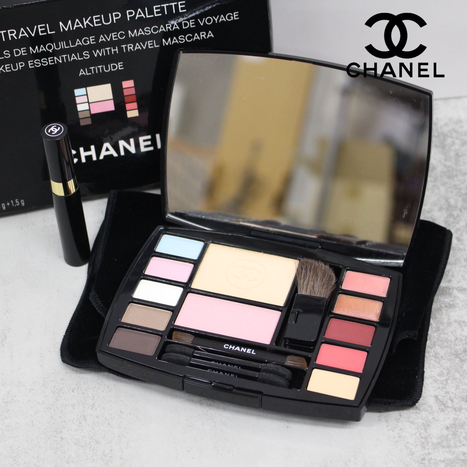 CHANEL Travel Makeup ALTITUDE Makeup Essentials with Mascara