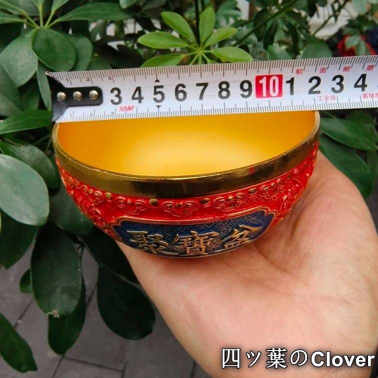 美術品・アンティーク・コレクション 銅器 景泰藍聚宝盆 色絵麒麟